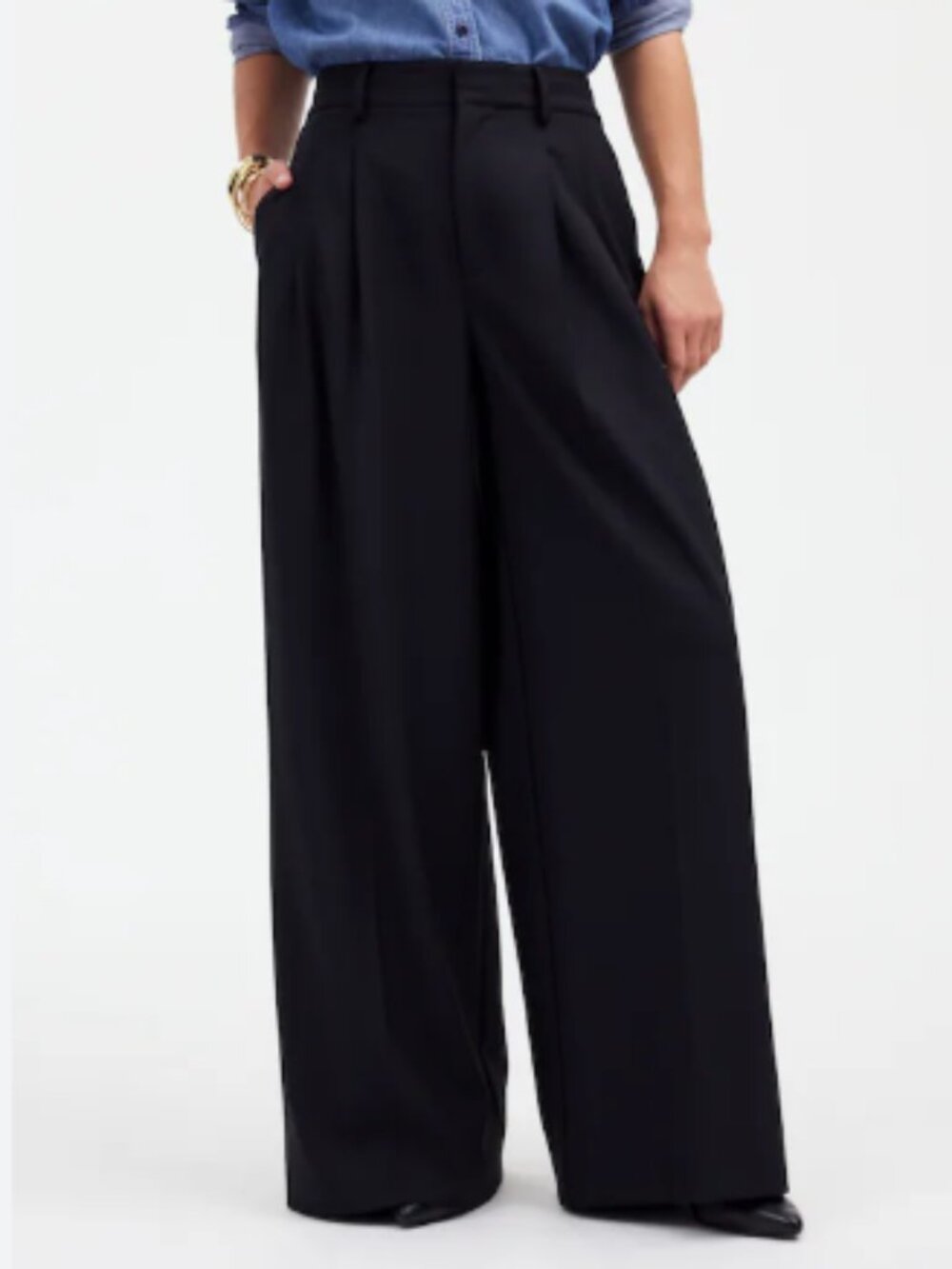 Madewell Harlow Wide-Leg Pant - 3 Pairs!